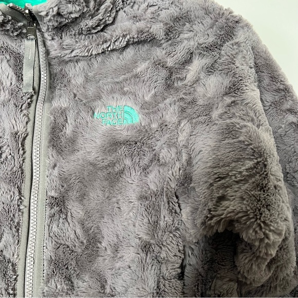 North Face Mossbud reversible girls jacket 14/16 - Picture 5 of 12